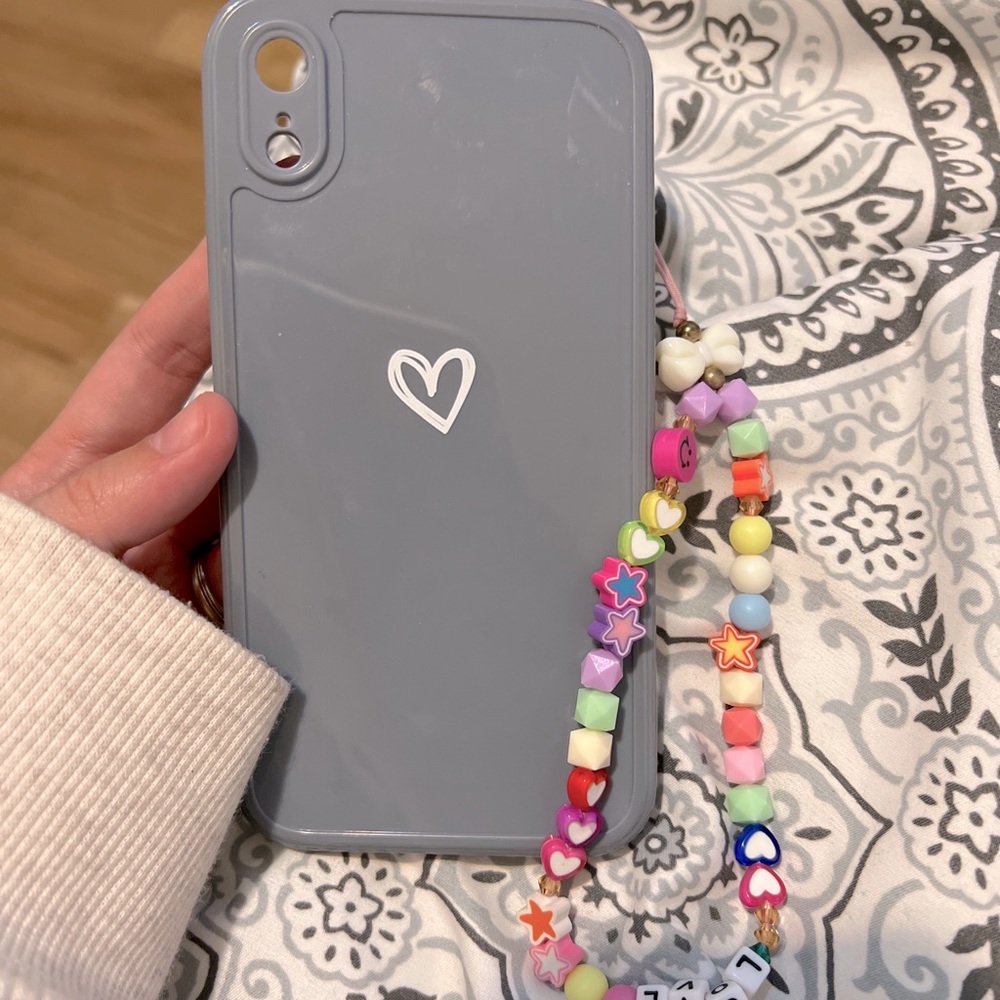 iphone xr case + CHARM